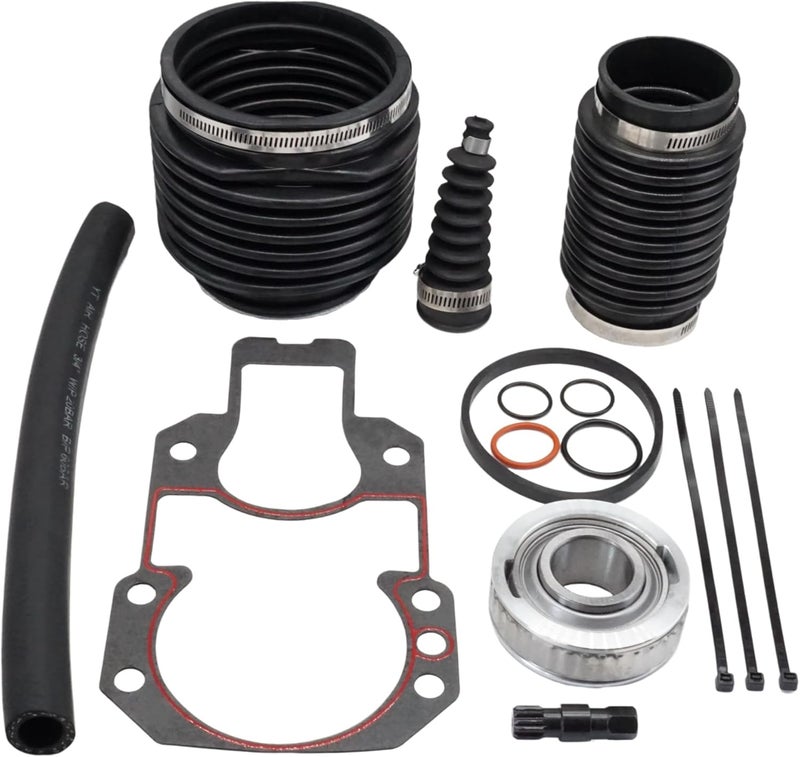 NorthBoat 803099T1 Transom Seal Service Repair Kit with 9178310 Hinge Pin Tool for MerCruiser Exhaut Bellows Alpha 1 Gen 2 1991 and UP Sterndrive 30-803099T1 Sierra 18-8206 - Image 1